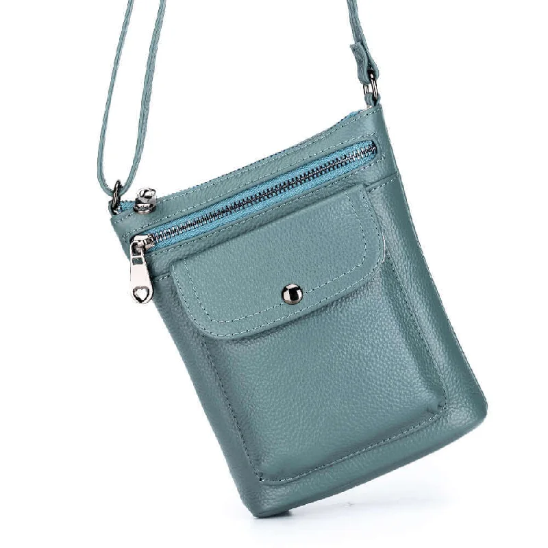 Practical Leather Small Shoulder Crossbody Bag