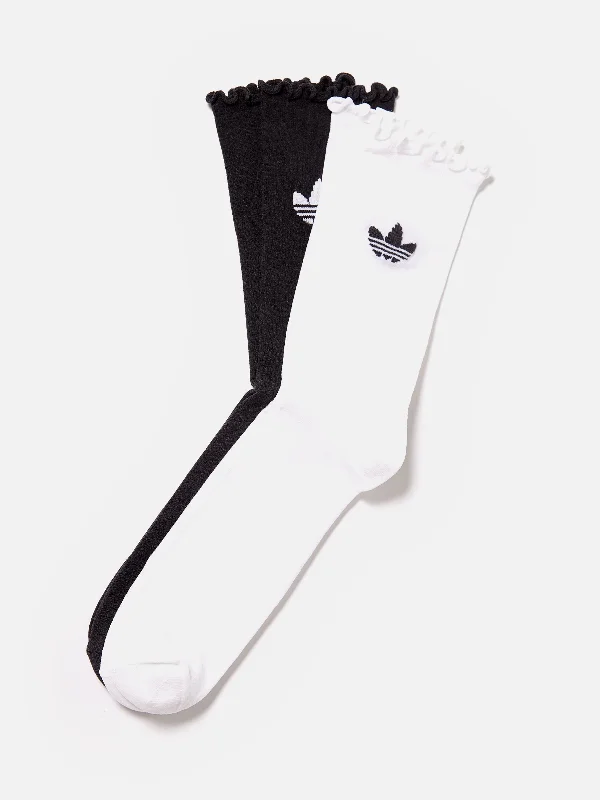 ADIDAS | RUFFLE CREW SOCKS FOR WOMEN