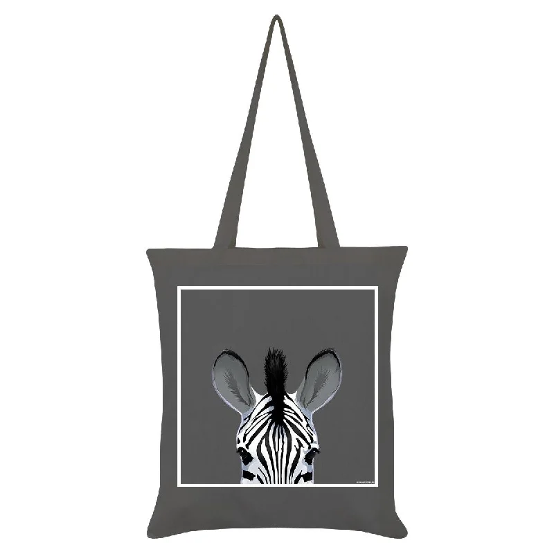 Inquisitive Creatures Zebra Tote Bag