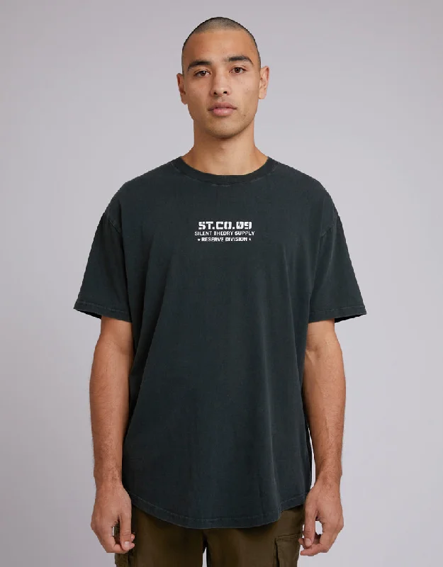 Silent Theory Mens Division Tee Dark Green