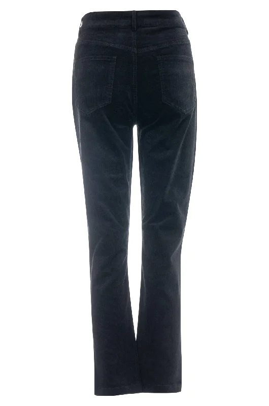 Xtra Short Corduroy Jeans | Black | 6196ZZ