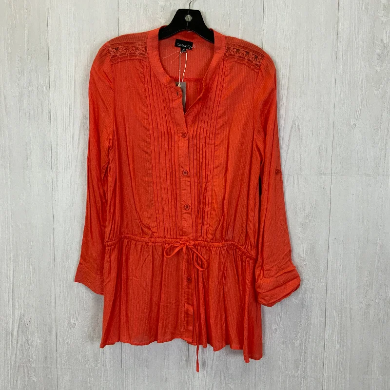 Blouse 3/4 Sleeve By Clothes Mentor  Size: Xl