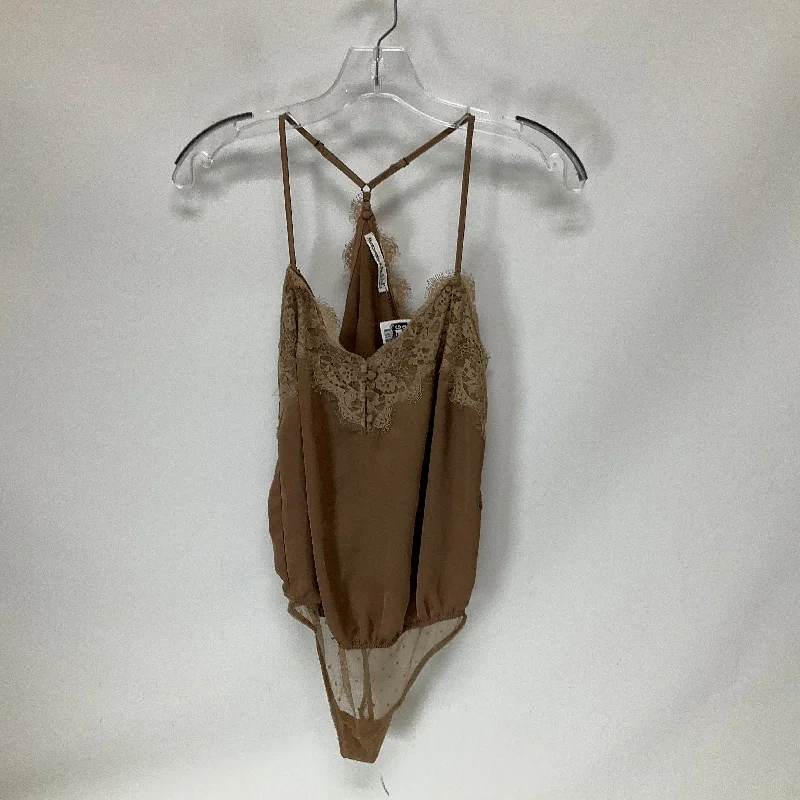 Brown Bodysuit Abercrombie And Fitch, Size S