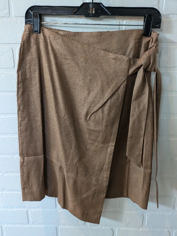 Skirt Midi By White House Black Market In Brown, Size: 6