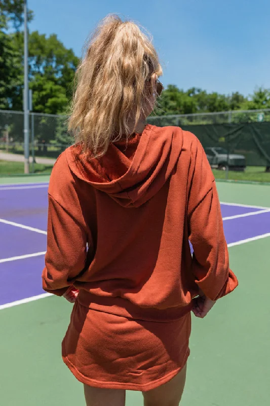 Tried It All Brown Zip Up Jacket