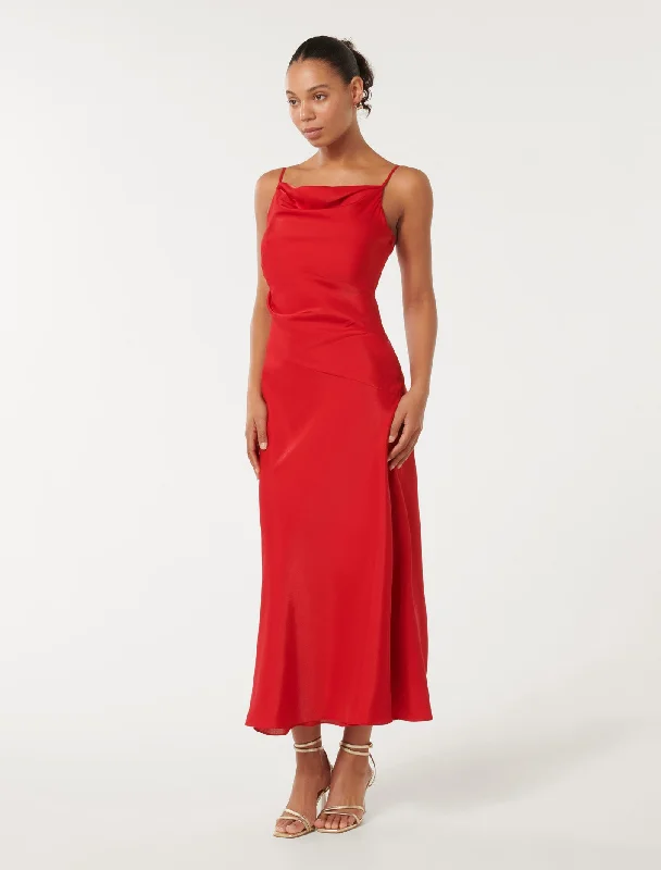 Harlow Strappy Midi Dress