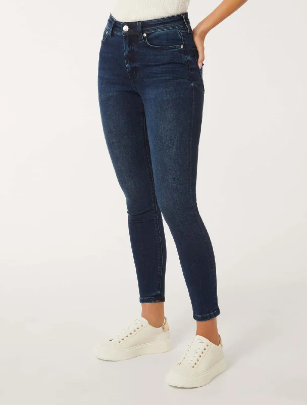 Nala Mid-Rise Skinny Jeans